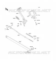 BRAKE PEDAL for Kawasaki GPZ500S 1992