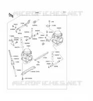 CARBURETOR for Kawasaki GPZ500S 1992