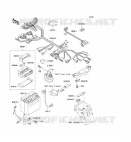 ELECTRIC EQUIPMENT for Kawasaki GPZ500S 1992