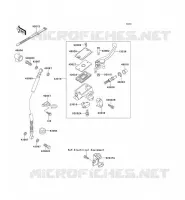 FRONT MASTER CYLINDER for Kawasaki GPZ500S 1992