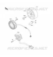 GENERATOR for Kawasaki GPZ500S 1992