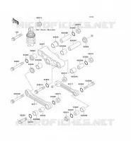 SUSPENSION for Kawasaki GPZ500S 1992