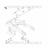SWINGARM for Kawasaki GPZ500S 1992