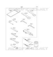 TOOL for Kawasaki GPZ500S 1992
