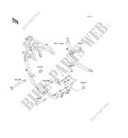 FRAME PARTS (COUVERTURE) for Kawasaki GPZ500S 1994
