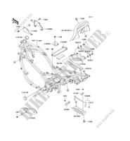 FRAME PARTS (COUVERTURE) for Kawasaki GPZ500S 2003