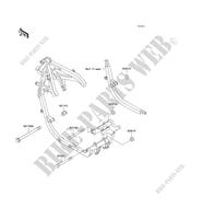 FRAME PARTS (COUVERTURE) for Kawasaki GPZ500S 1996