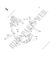 FRAME PARTS (COUVERTURE) for Kawasaki GPZ500S 1997