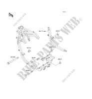 FRAME PARTS (COUVERTURE) for Kawasaki GPZ500S 1998