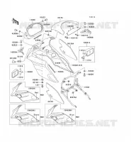 COWLING for Kawasaki GPZ500S 1997