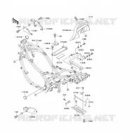 ELECTRO BRACKET for Kawasaki GPZ500S 1997