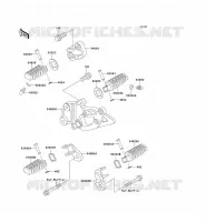 FOOTREST for Kawasaki GPZ500S 1997