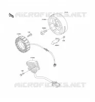 GENERATOR for Kawasaki GPZ500S 1997