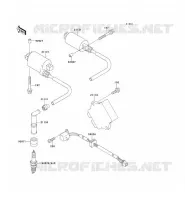 IGNITION SYSTEM for Kawasaki GPZ500S 1997