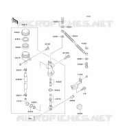REAR MASTER CYLINDER for Kawasaki GPZ500S 1997