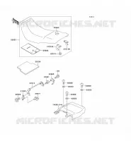 SEAT for Kawasaki GPZ500S 1997