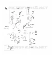 SWITCH for Kawasaki GPZ500S 1997