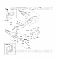 TAILIGHT(S) for Kawasaki GPZ500S 1997