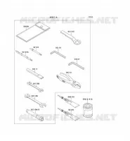 TOOL for Kawasaki GPZ500S 1997