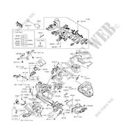 CHASSIS ELECTRICAL EQUIPMENT(1/2) for Kawasaki ER-6F 2012