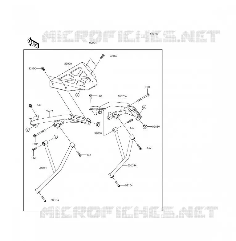ACCESSORY (SUPPORT TOP CASE) Kawasaki MOTOS 650 2012 ER-6F  EX650ECF