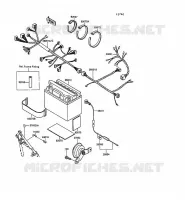 ELECTRIC EQUIPMENT for Kawasaki KLR250 1991