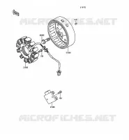 GENERATOR for Kawasaki KLR250 1991