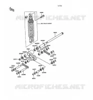 SUSPENSION for Kawasaki KLR250 1991