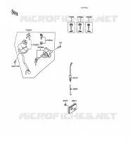 SWITCH for Kawasaki KLR250 1991