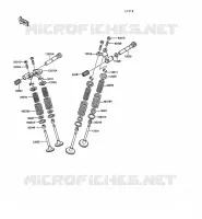 VALVE for Kawasaki KLR250 1991