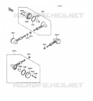 INDICATORS for Kawasaki KLR250 1991