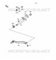 SHIFT for Kawasaki KLR250 1991