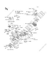 FRAME PARTS (COUVERTURE) for Kawasaki VERSYS 650 2014