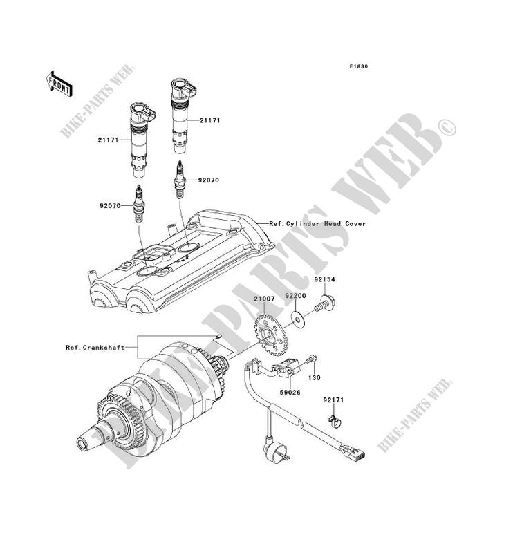IGNITION SYSTEM for Kawasaki VERSYS 650 2014