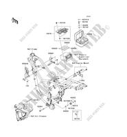 FRAME PARTS (COUVERTURE) for Kawasaki D-TRACKER 125 2013