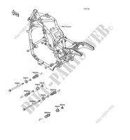 FRAME PARTS (COUVERTURE) for Kawasaki VN-15 1994