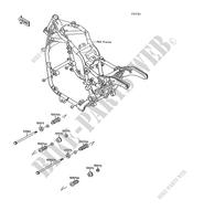 FRAME PARTS (COUVERTURE) for Kawasaki VN-15 1995