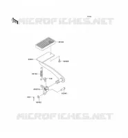 BRAKE PEDAL   TORK LINK for Kawasaki VN1500 CLASSIC 2001