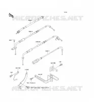 CABLES for Kawasaki VN1500 CLASSIC 2001