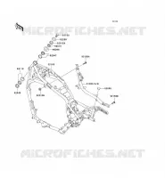 CHASSIS for Kawasaki VN1500 CLASSIC 2001