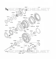 CLUTCH for Kawasaki VN1500 CLASSIC 2001