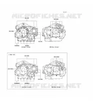 CRANKCASE BOLT for Kawasaki VN1500 CLASSIC 2001
