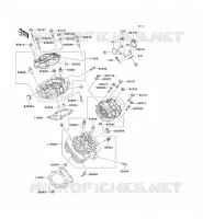 CYLINDER HEAD for Kawasaki VN1500 CLASSIC 2001
