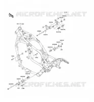 ENGINE MOUNT for Kawasaki VN1500 CLASSIC 2001