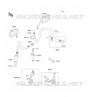 HANDLEBAR for Kawasaki VN1500 CLASSIC 2001