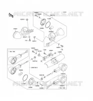 INDICATORS for Kawasaki VN1500 CLASSIC 2001