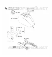 LABELS for Kawasaki VN1500 CLASSIC 2001