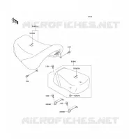 SEAT for Kawasaki VN1500 CLASSIC 2001