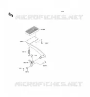 BRAKE PEDAL   TORK LINK for Kawasaki VN1500 CLASSIC 2002