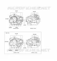 CRANKCASE BOLT for Kawasaki VN1500 CLASSIC 2002